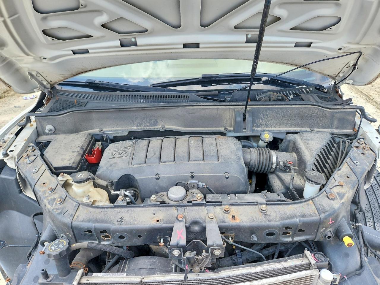 2015 Buick Enclave Белый vin: 5GAKVCKD9FJ137163