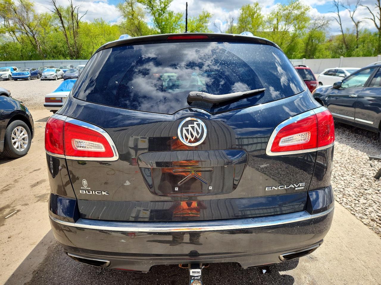 2015 Buick Enclave Black vin: 5GAKVCKD9FJ168705