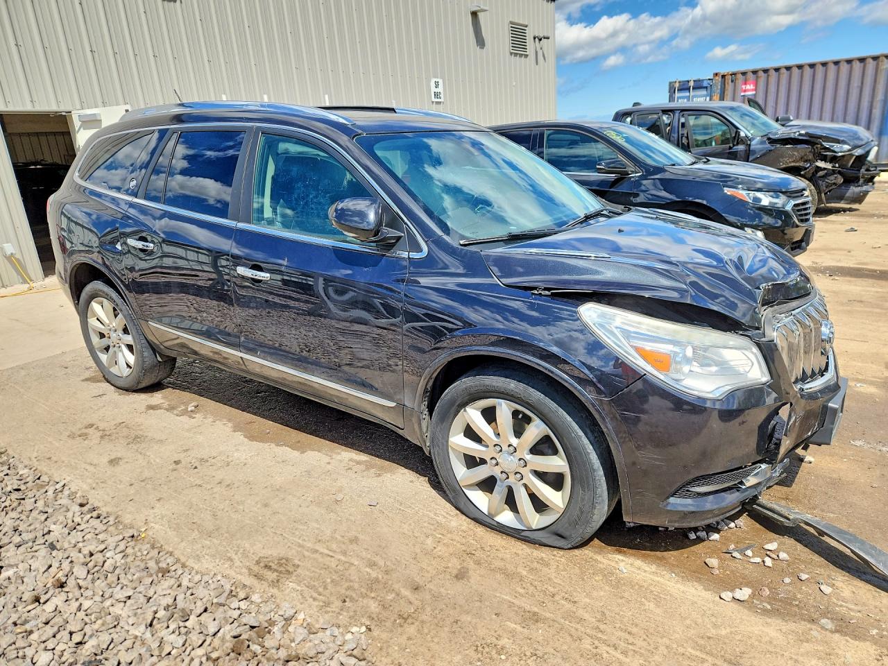 2015 Buick Enclave Black vin: 5GAKVCKD9FJ168705