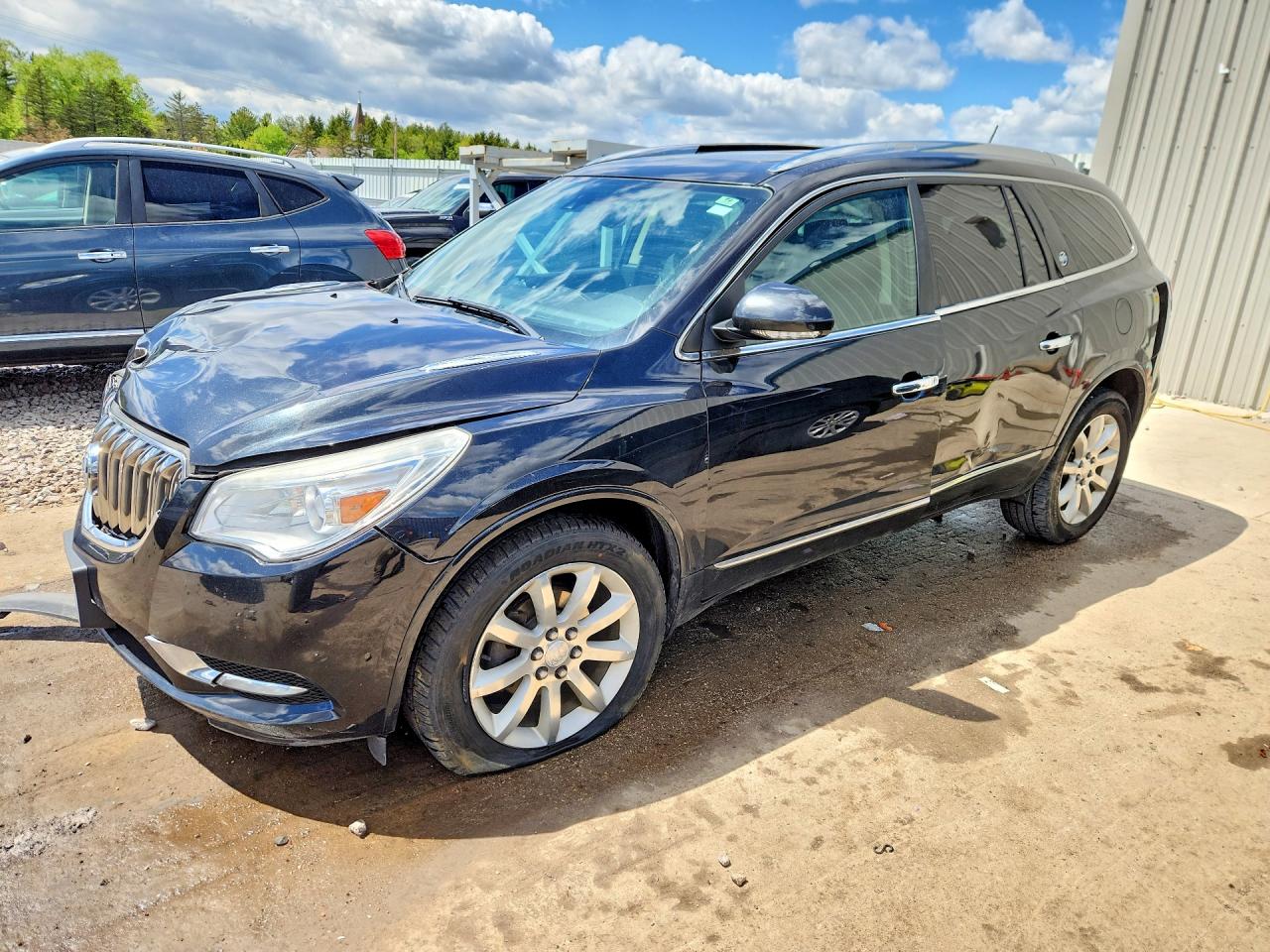 2015 Buick Enclave Black vin: 5GAKVCKD9FJ168705