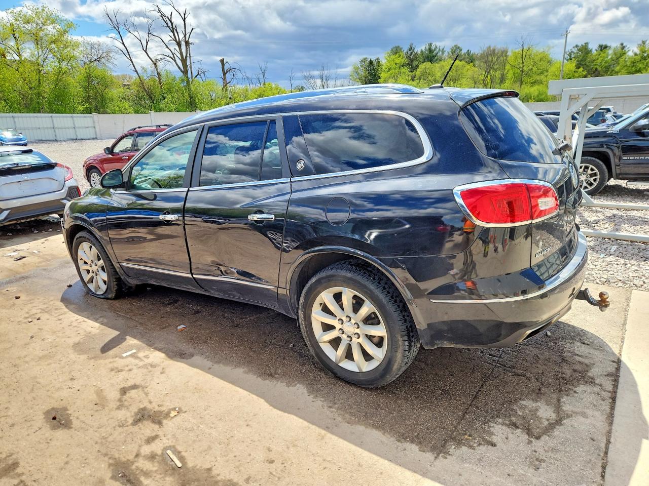 2015 Buick Enclave Black vin: 5GAKVCKD9FJ168705