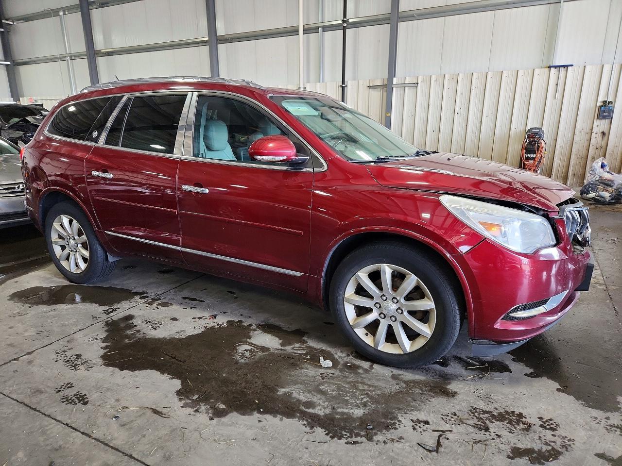 2015 Buick Enclave Maroon vin: 5GAKVCKD9FJ178523