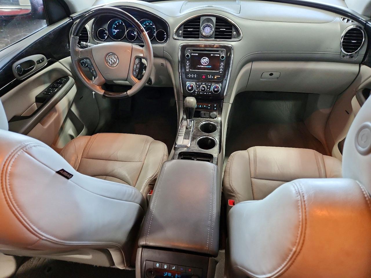 2015 Buick Enclave Maroon vin: 5GAKVCKD9FJ178523