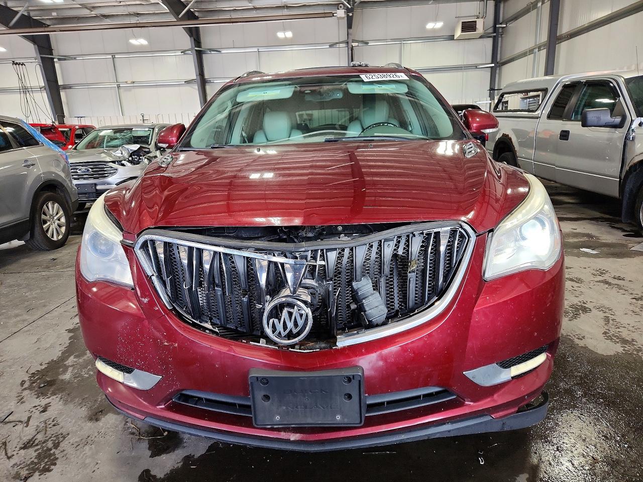 2015 Buick Enclave Maroon vin: 5GAKVCKD9FJ178523