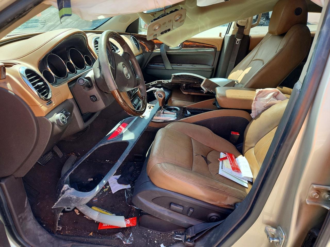 2015 Buick Enclave Beige vin: 5GAKVCKD9FJ193569