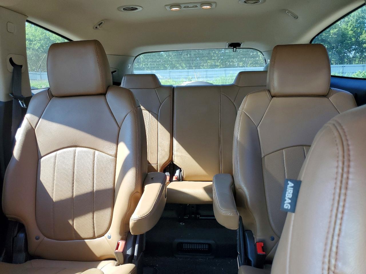 2015 Buick Enclave White vin: 5GAKVCKD9FJ219880
