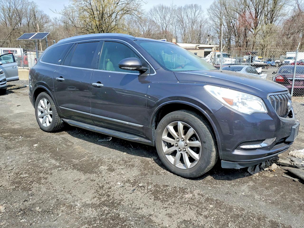 2015 Buick Enclave Gray vin: 5GAKVCKD9FJ317615