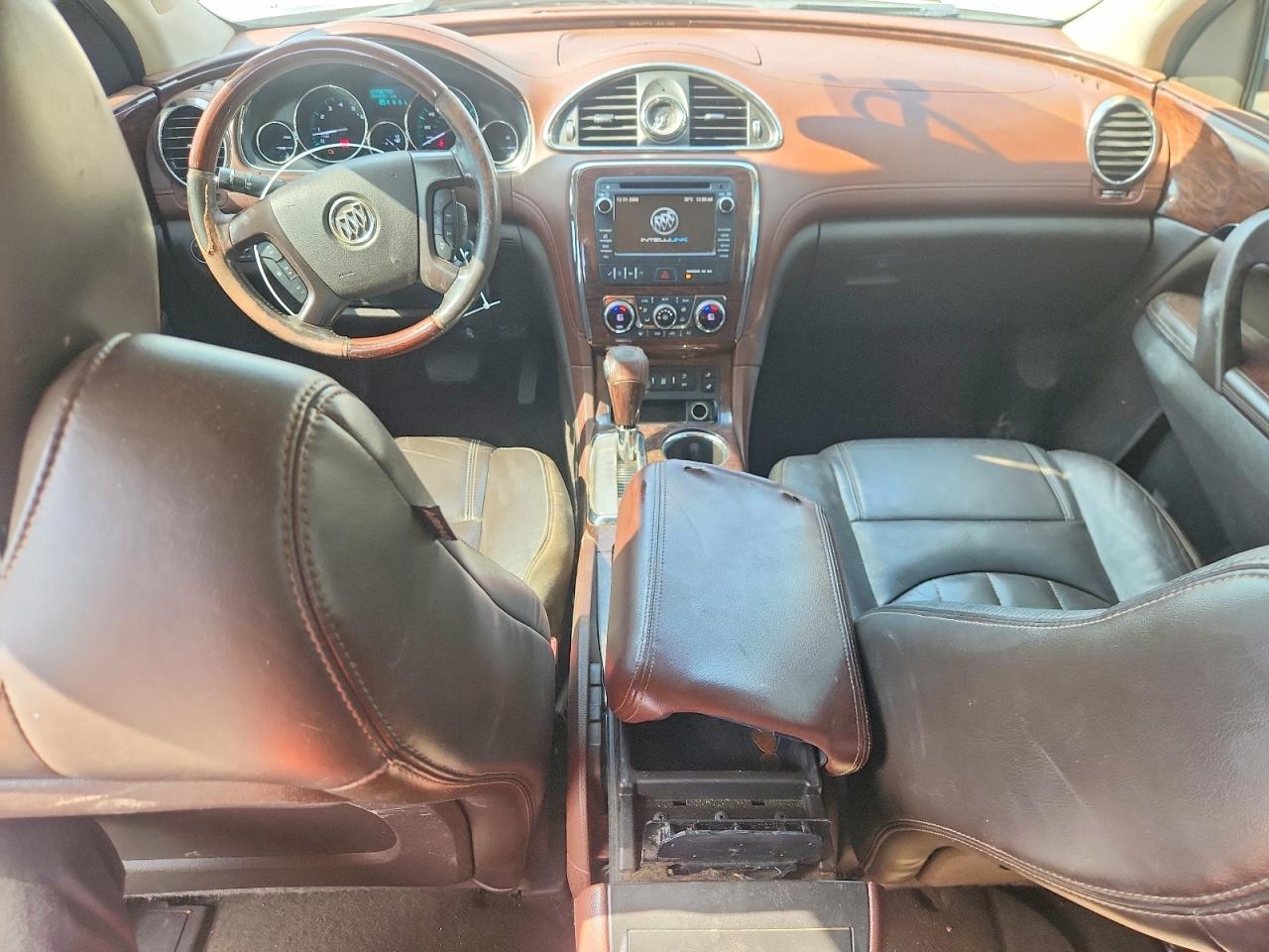 2013 Buick Enclave White vin: 5GAKVCKDXDJ257793