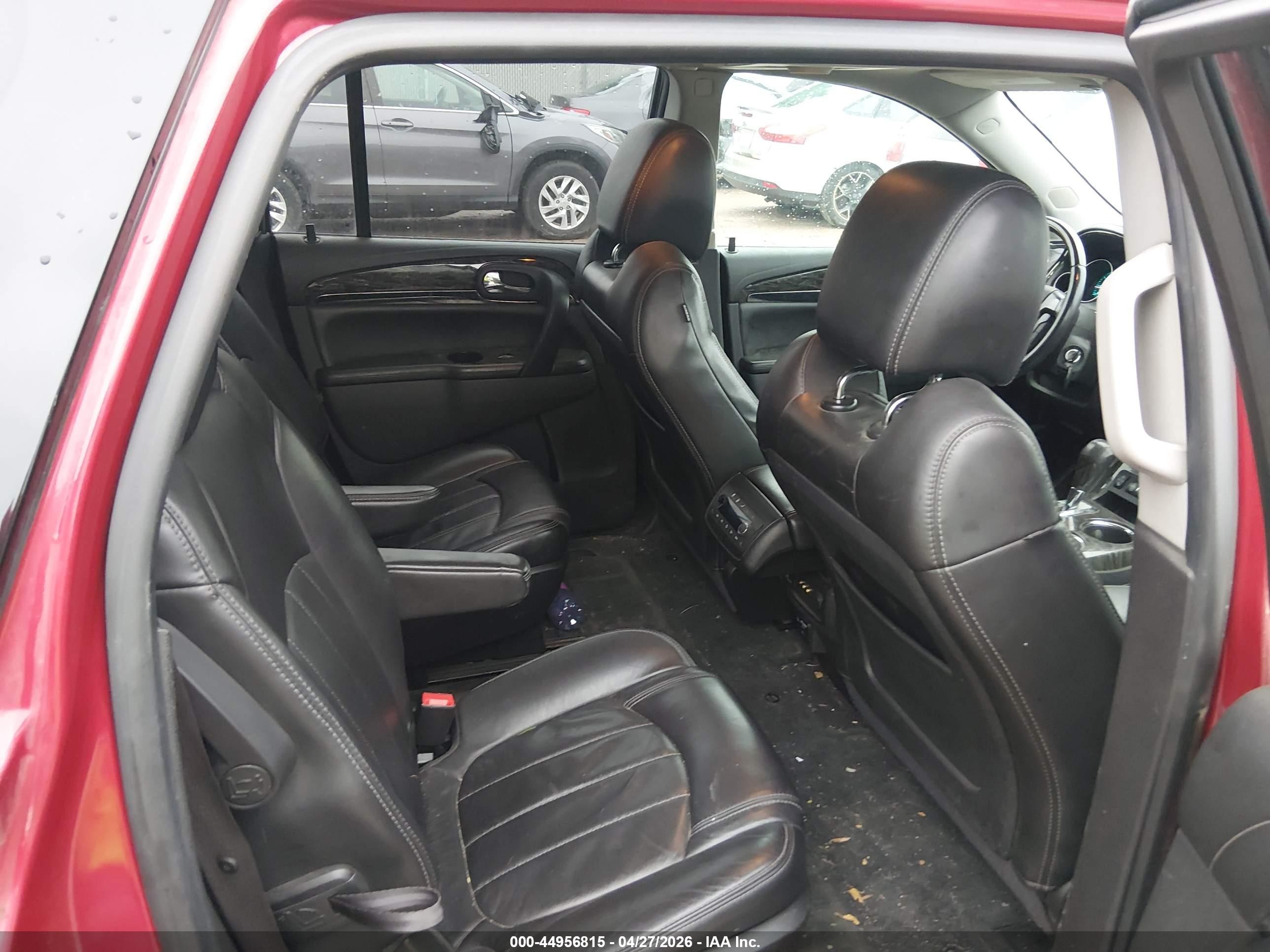 2014 Buick Enclave Premium Maroon vin: 5GAKVCKDXEJ135372
