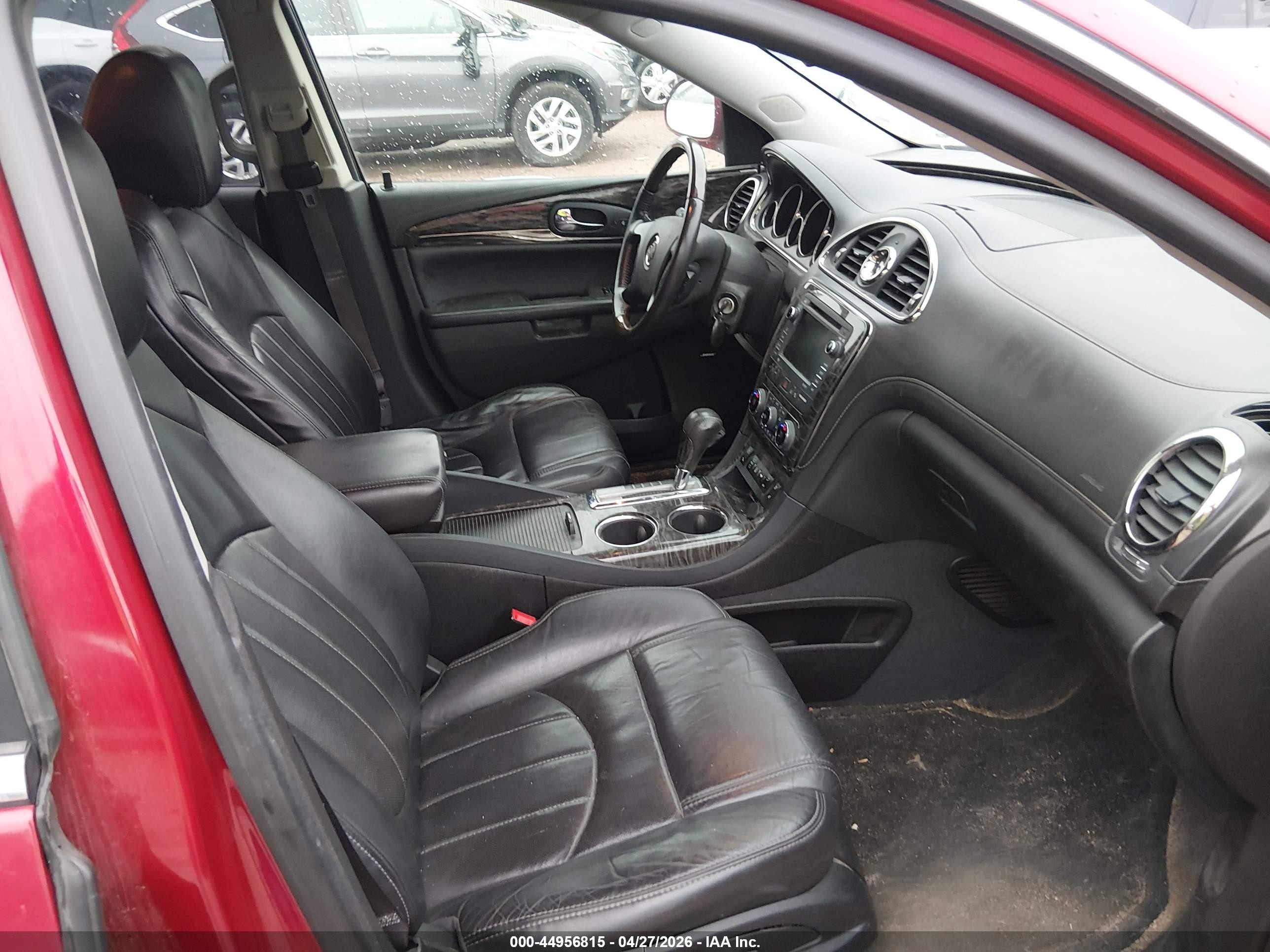 2014 Buick Enclave Premium Maroon vin: 5GAKVCKDXEJ135372