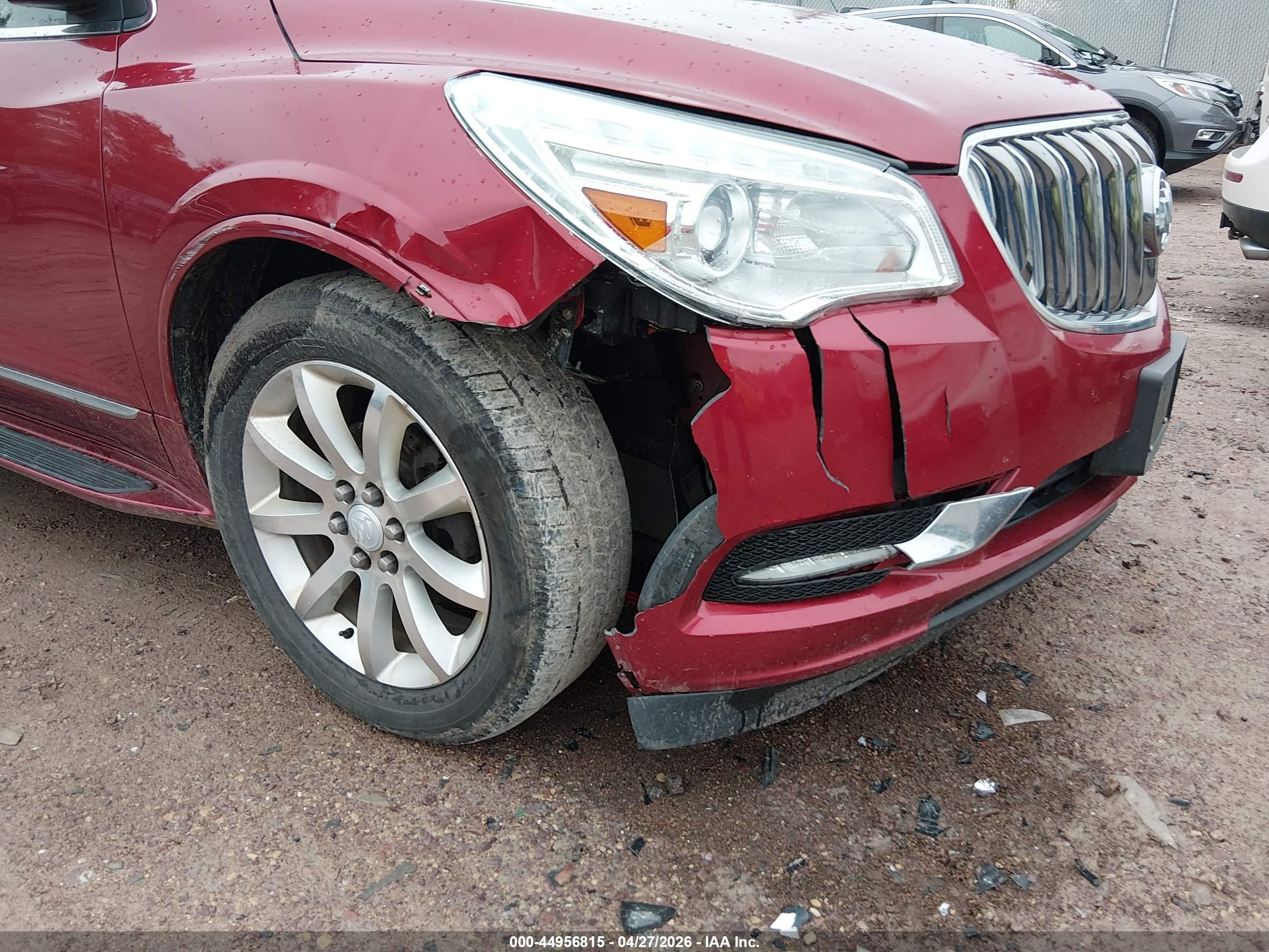 2014 Buick Enclave Premium Maroon vin: 5GAKVCKDXEJ135372