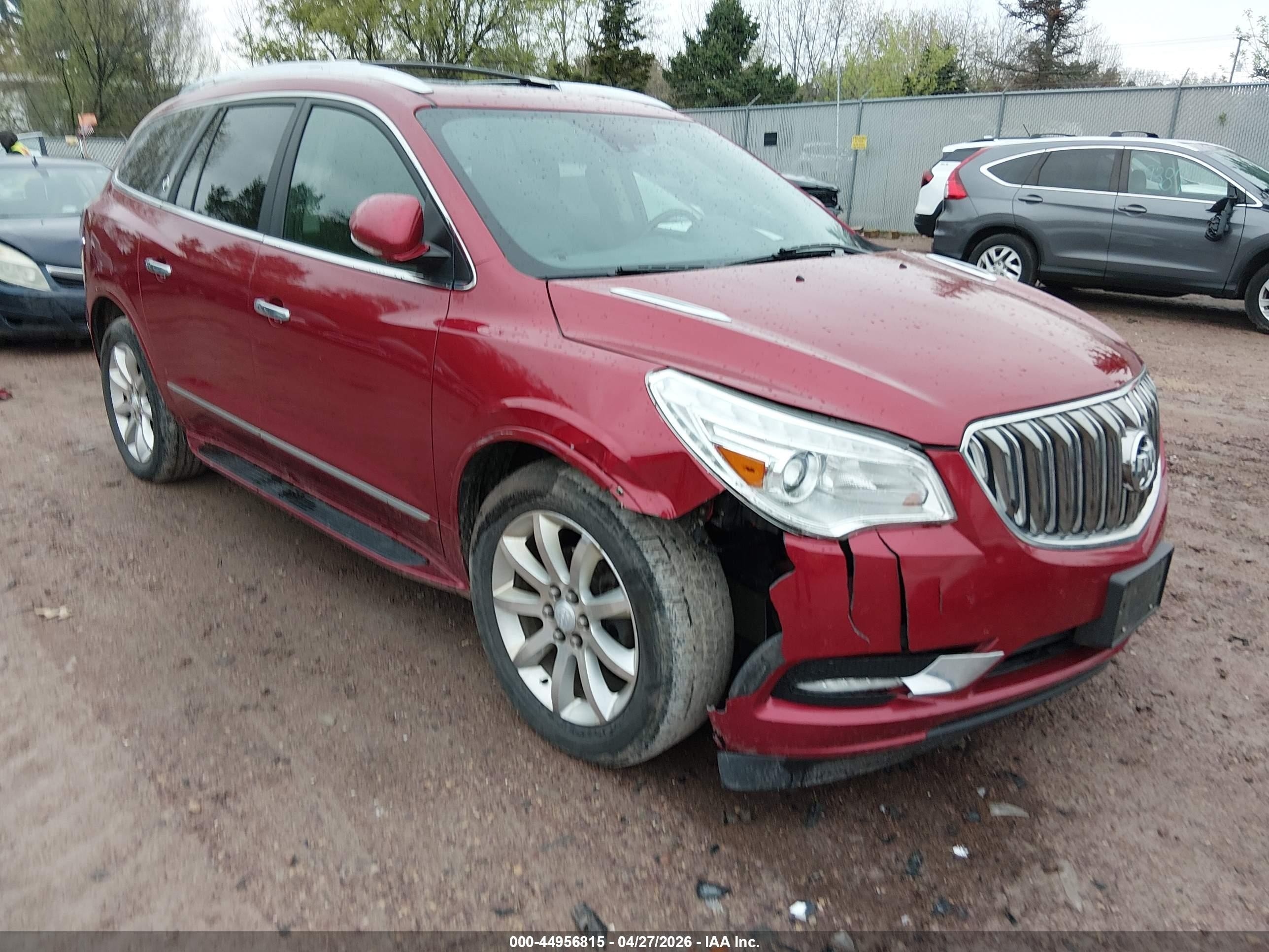 2014 Buick Enclave Premium Maroon vin: 5GAKVCKDXEJ135372