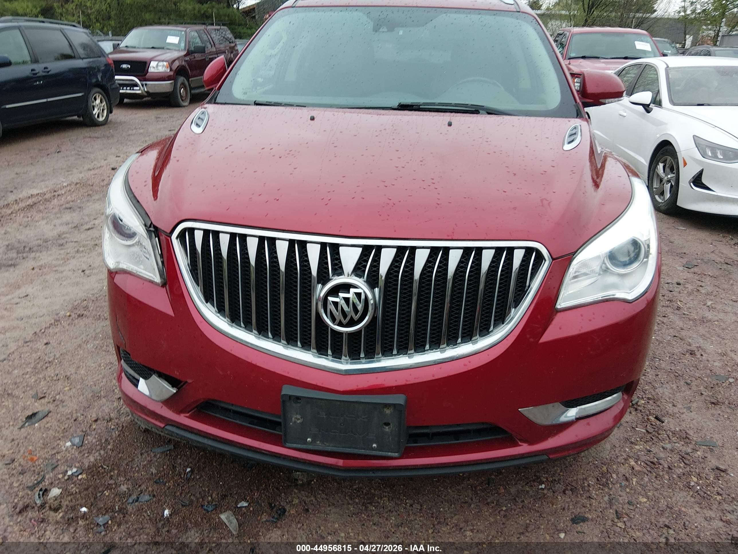 2014 Buick Enclave Premium Maroon vin: 5GAKVCKDXEJ135372