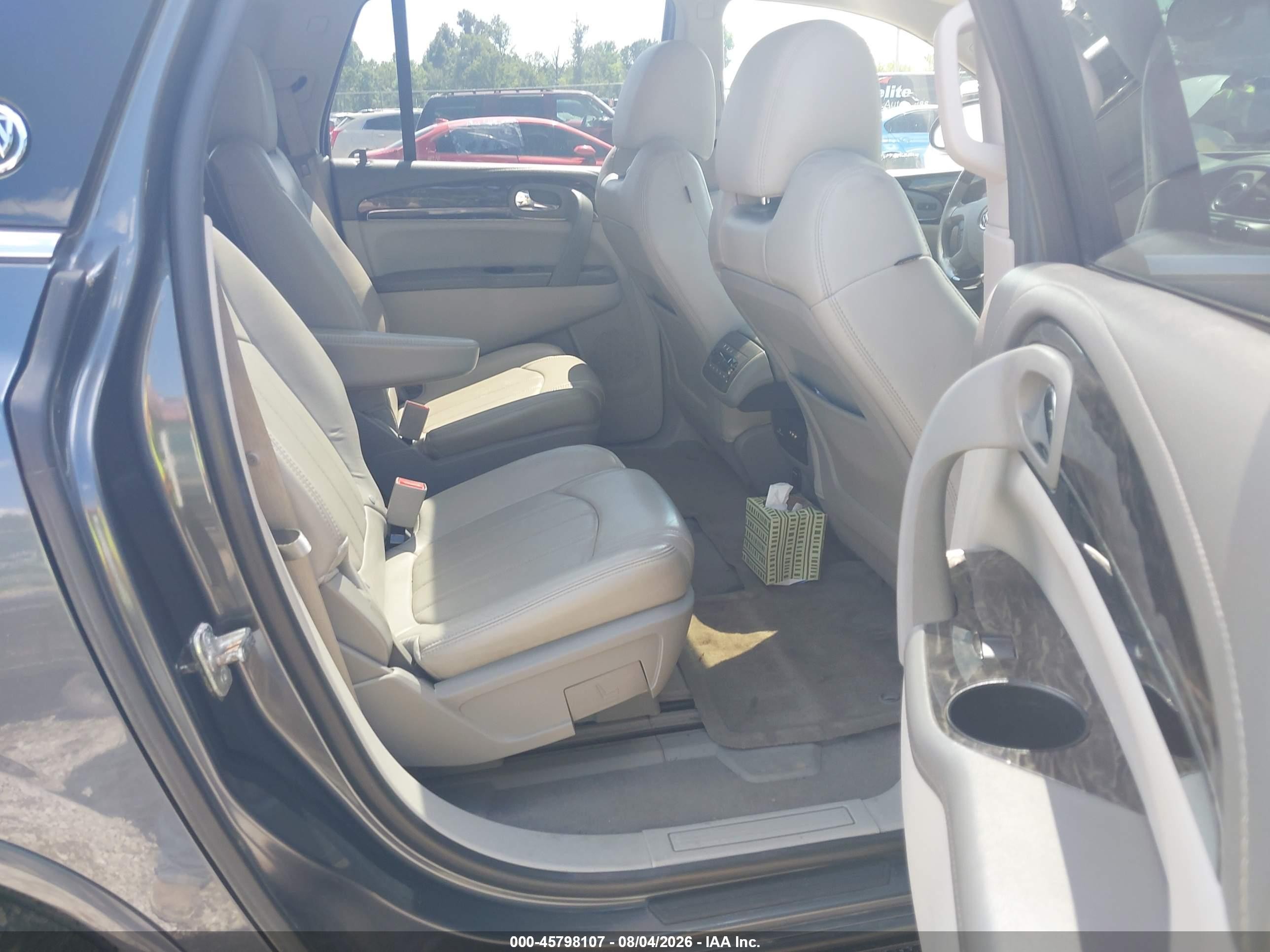2014 Buick Enclave Premium Gray vin: 5GAKVCKDXEJ262039