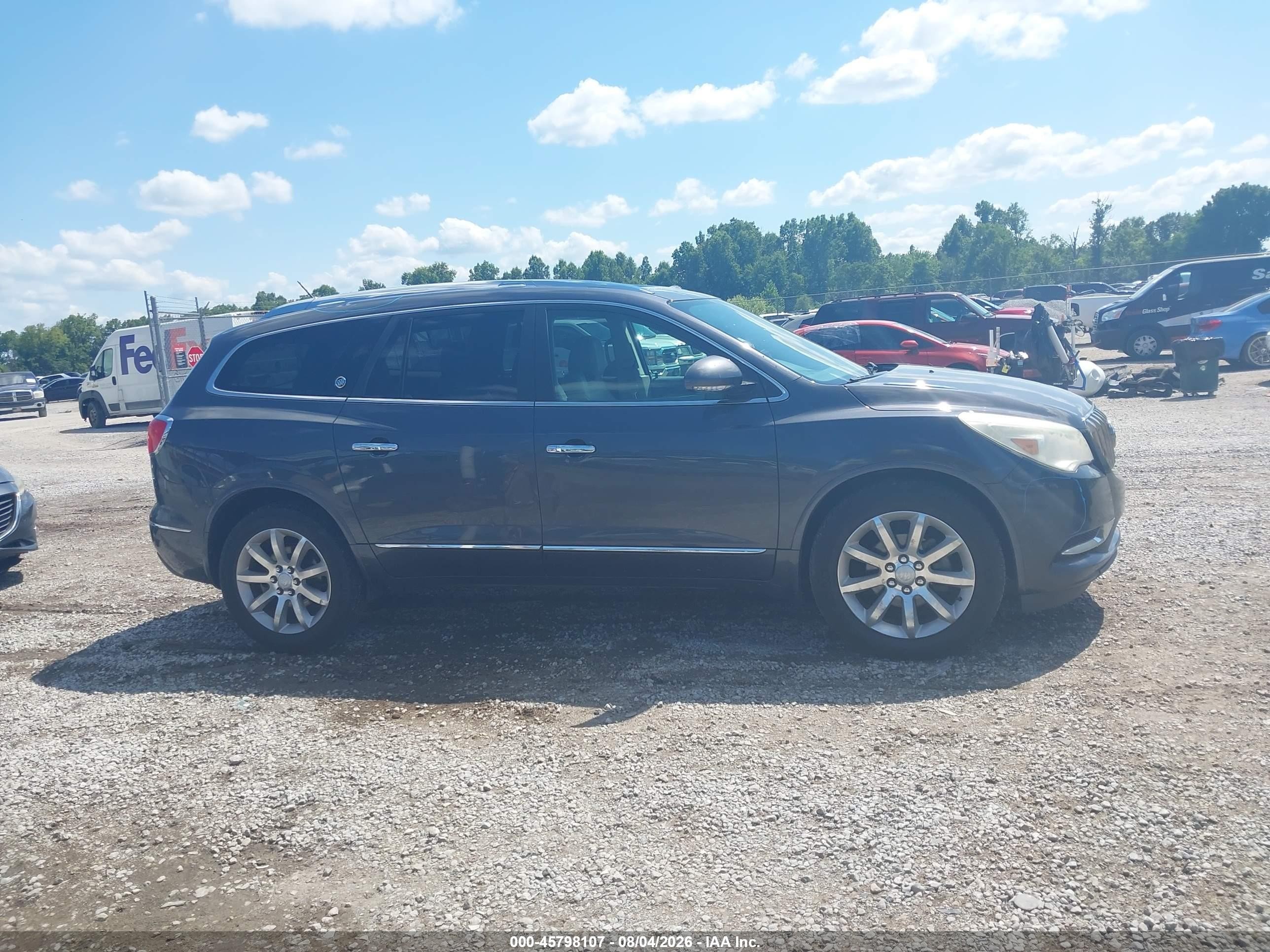 2014 Buick Enclave Premium Gray vin: 5GAKVCKDXEJ262039