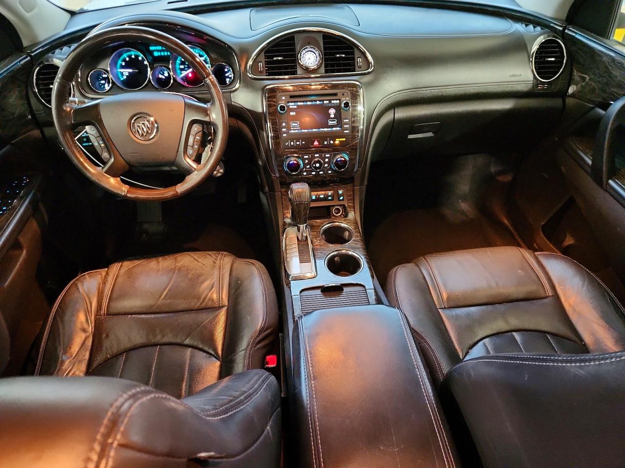 2014 Buick Enclave White vin: 5GAKVCKDXEJ284090