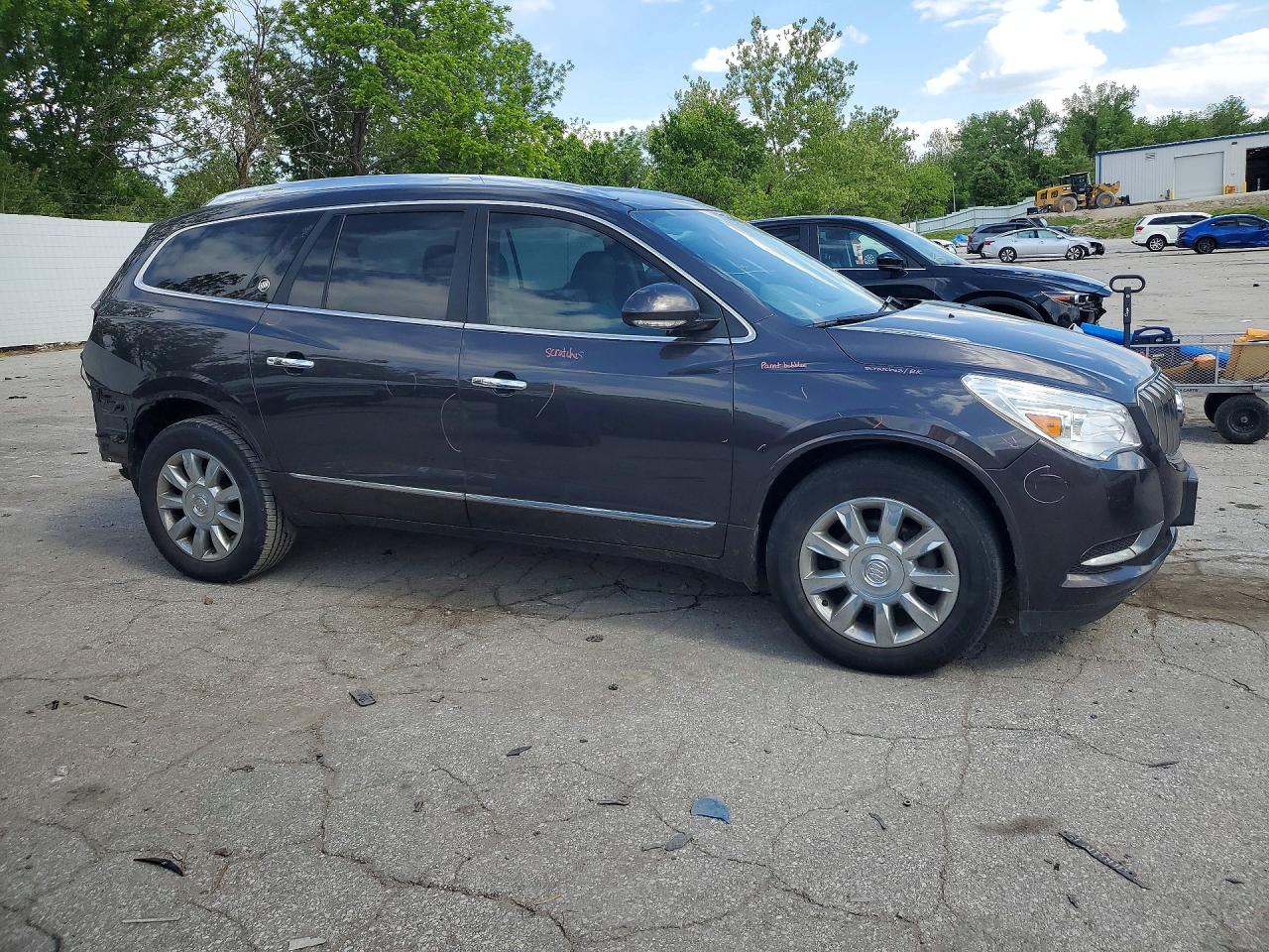 2014 Buick Enclave Gray vin: 5GAKVCKDXEJ311904