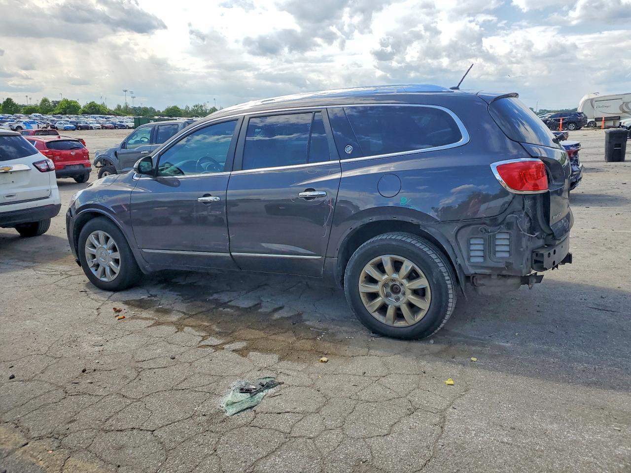 2014 Buick Enclave Gray vin: 5GAKVCKDXEJ311904