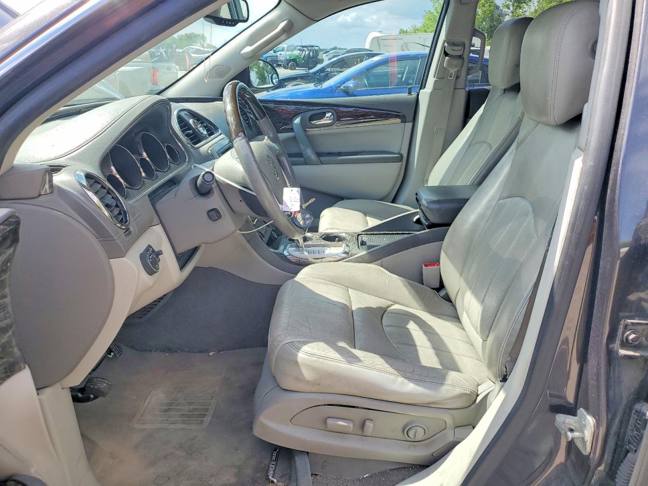 2014 Buick Enclave Gray vin: 5GAKVCKDXEJ311904