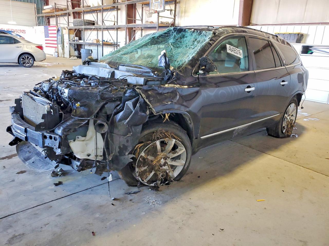2015 Buick Enclave Black vin: 5GAKVCKDXFJ238860