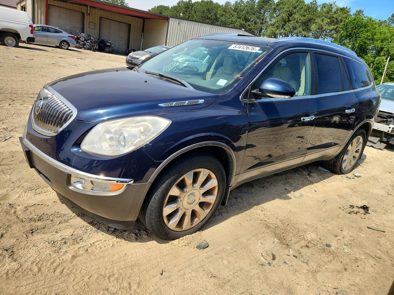 2012 Buick Enclave Blue vin: 5GAKVDED0CJ183087