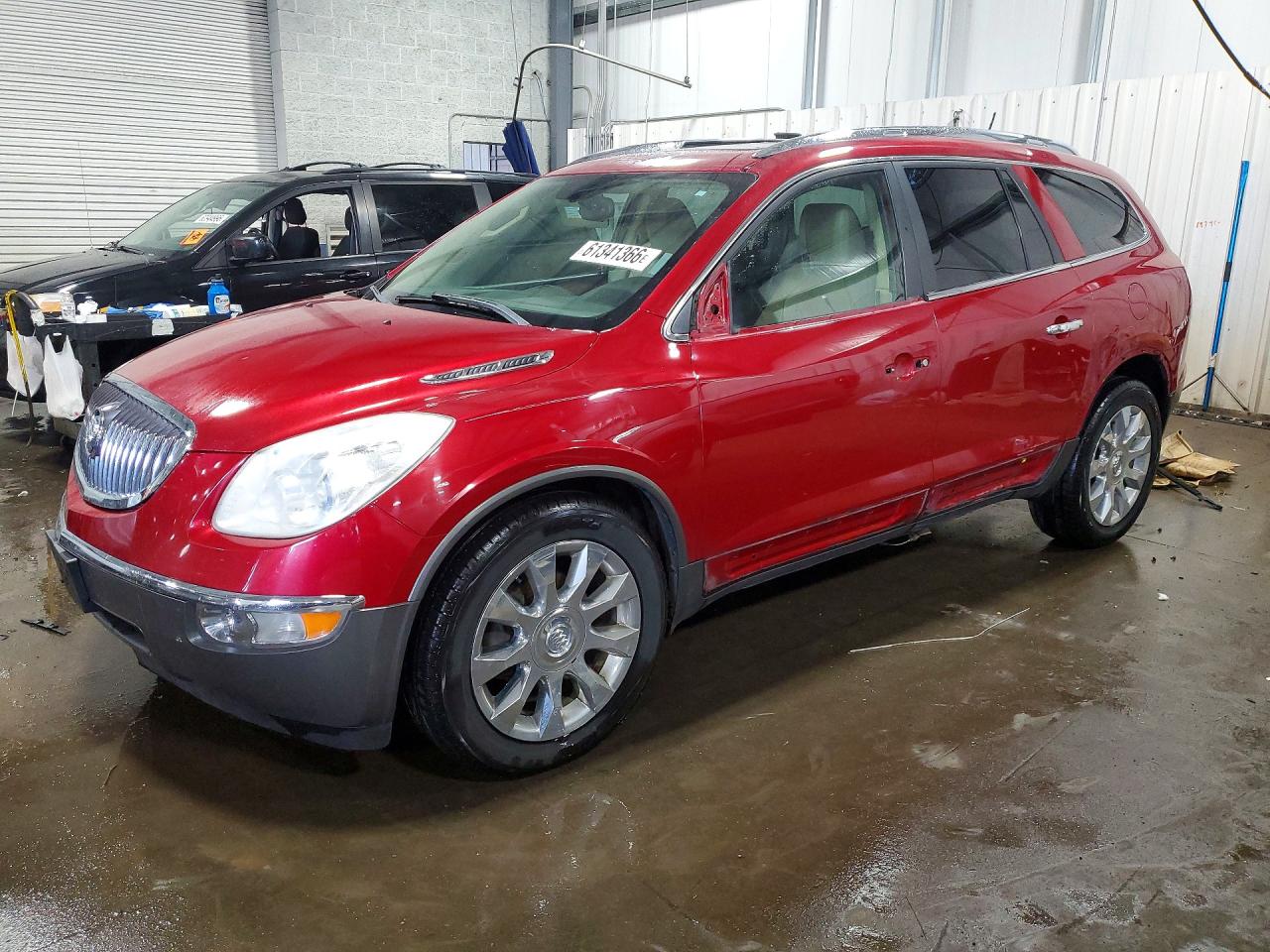 2012 Buick Enclave Red vin: 5GAKVDED0CJ262758