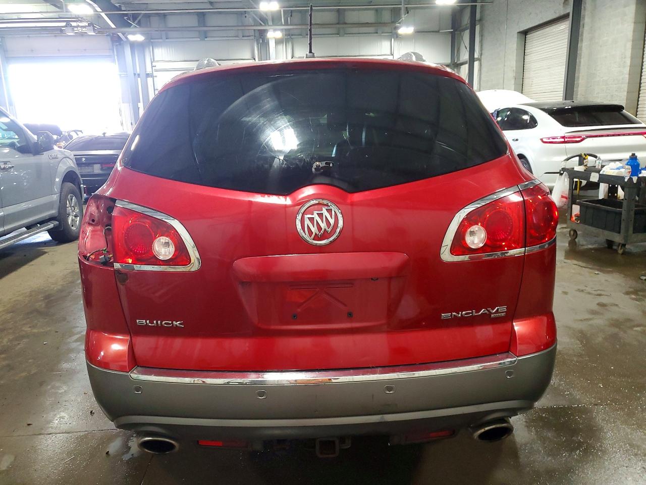 2012 Buick Enclave Red vin: 5GAKVDED0CJ262758