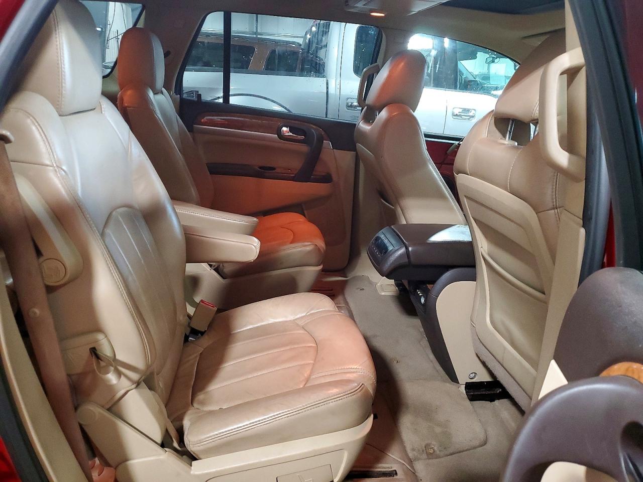 2012 Buick Enclave Red vin: 5GAKVDED0CJ262758