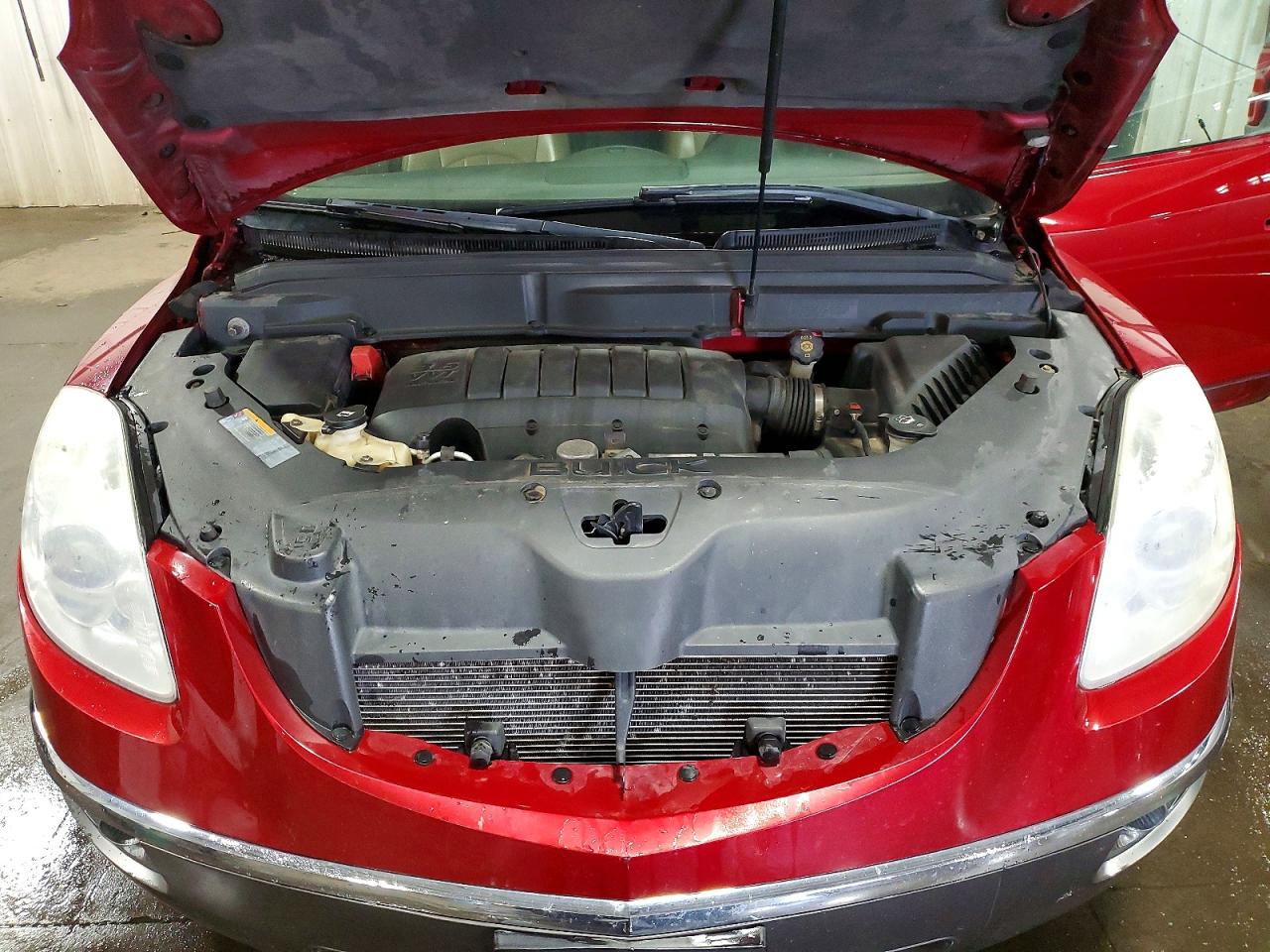 2012 Buick Enclave Red vin: 5GAKVDED0CJ262758