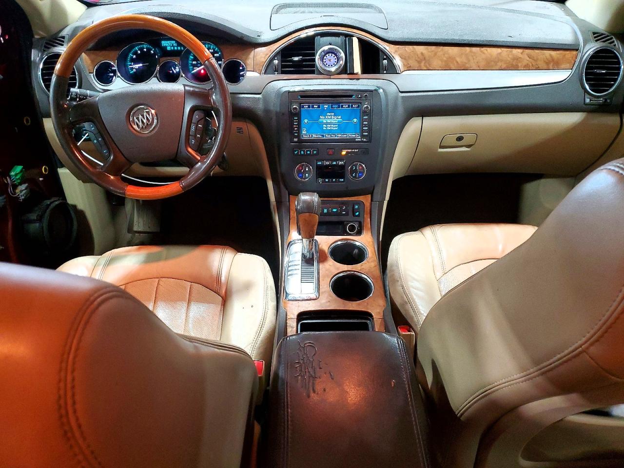 2012 Buick Enclave Red vin: 5GAKVDED0CJ262758