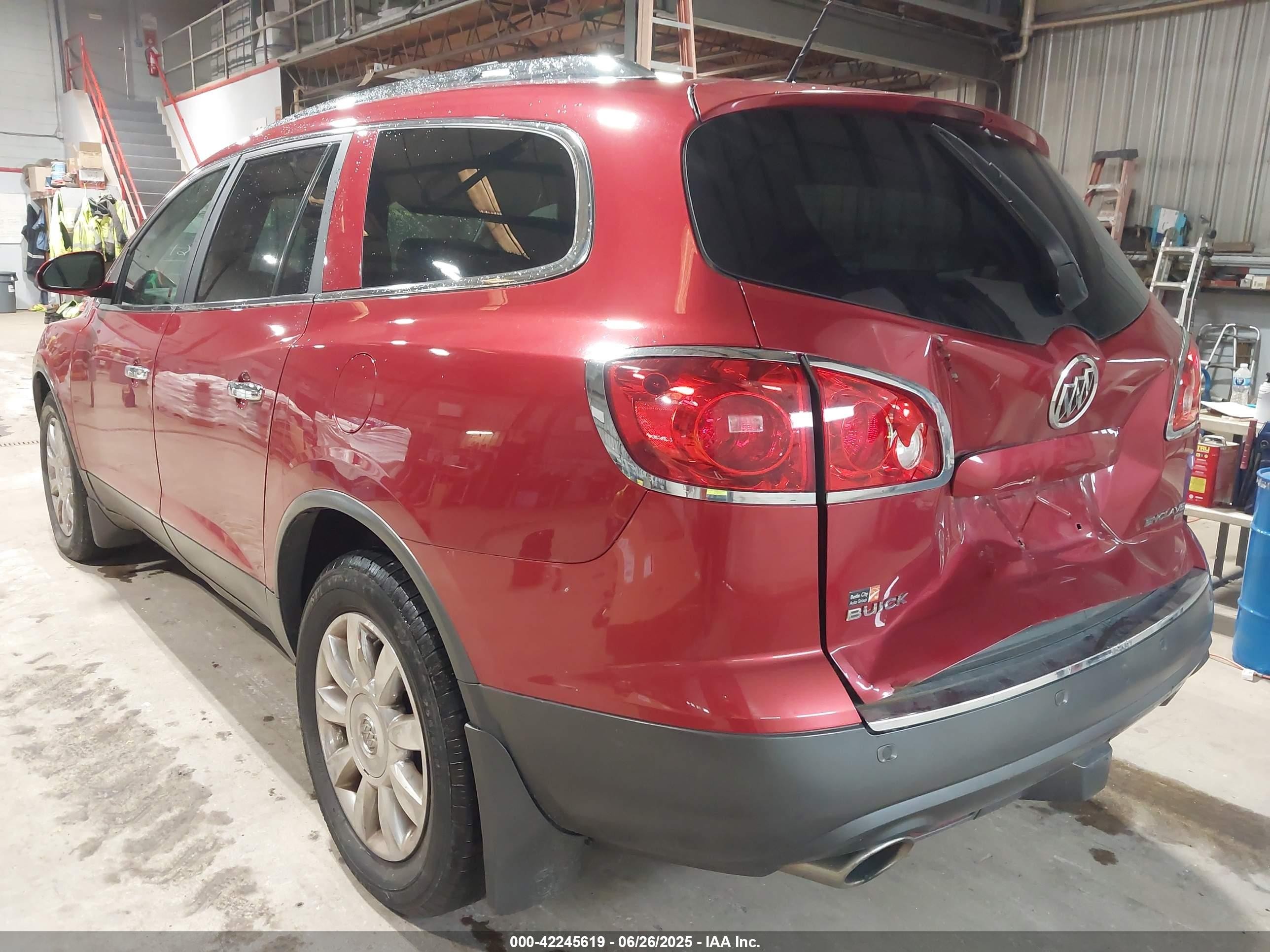 2012 Buick Enclave Premium Красный vin: 5GAKVDED0CJ315622
