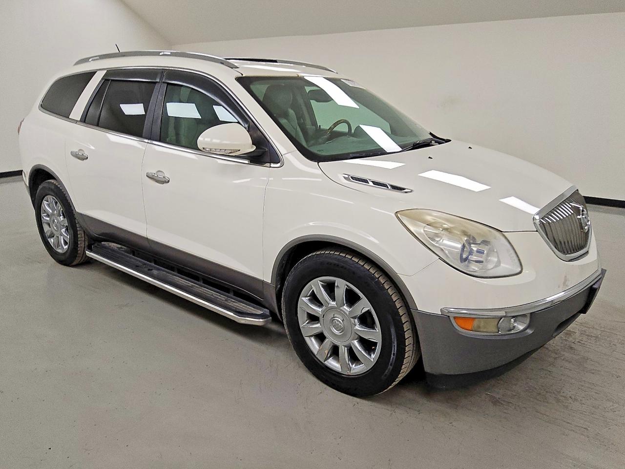 2012 Buick Enclave White vin: 5GAKVDED0CJ354520