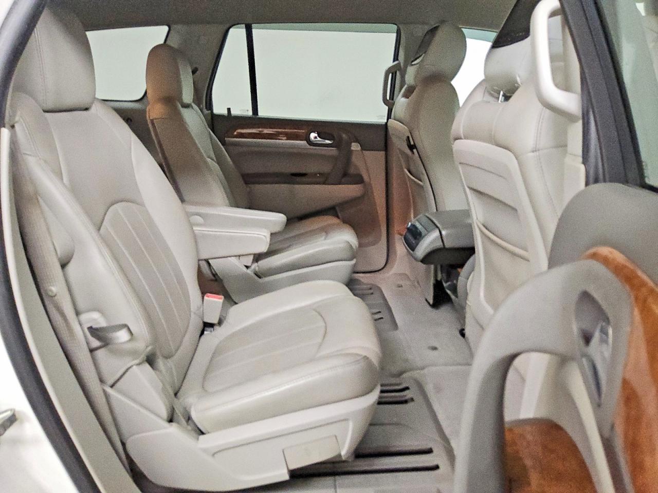 2012 Buick Enclave White vin: 5GAKVDED0CJ354520