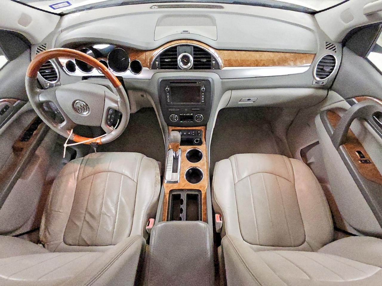 2012 Buick Enclave White vin: 5GAKVDED0CJ354520