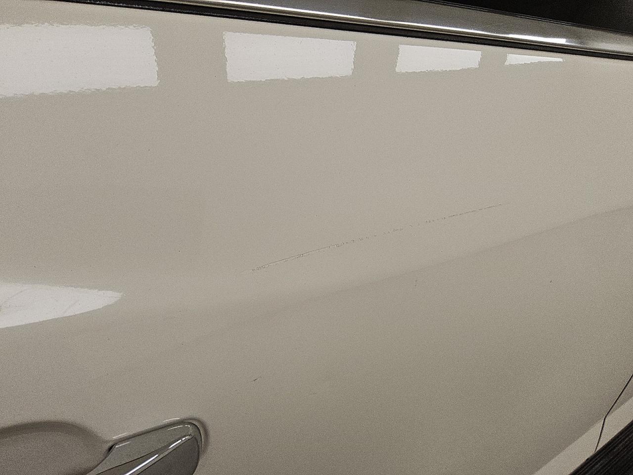 2012 Buick Enclave White vin: 5GAKVDED0CJ354520 Damage: Right Rear Door, Heavy Scratch, 4 To 5 Inches