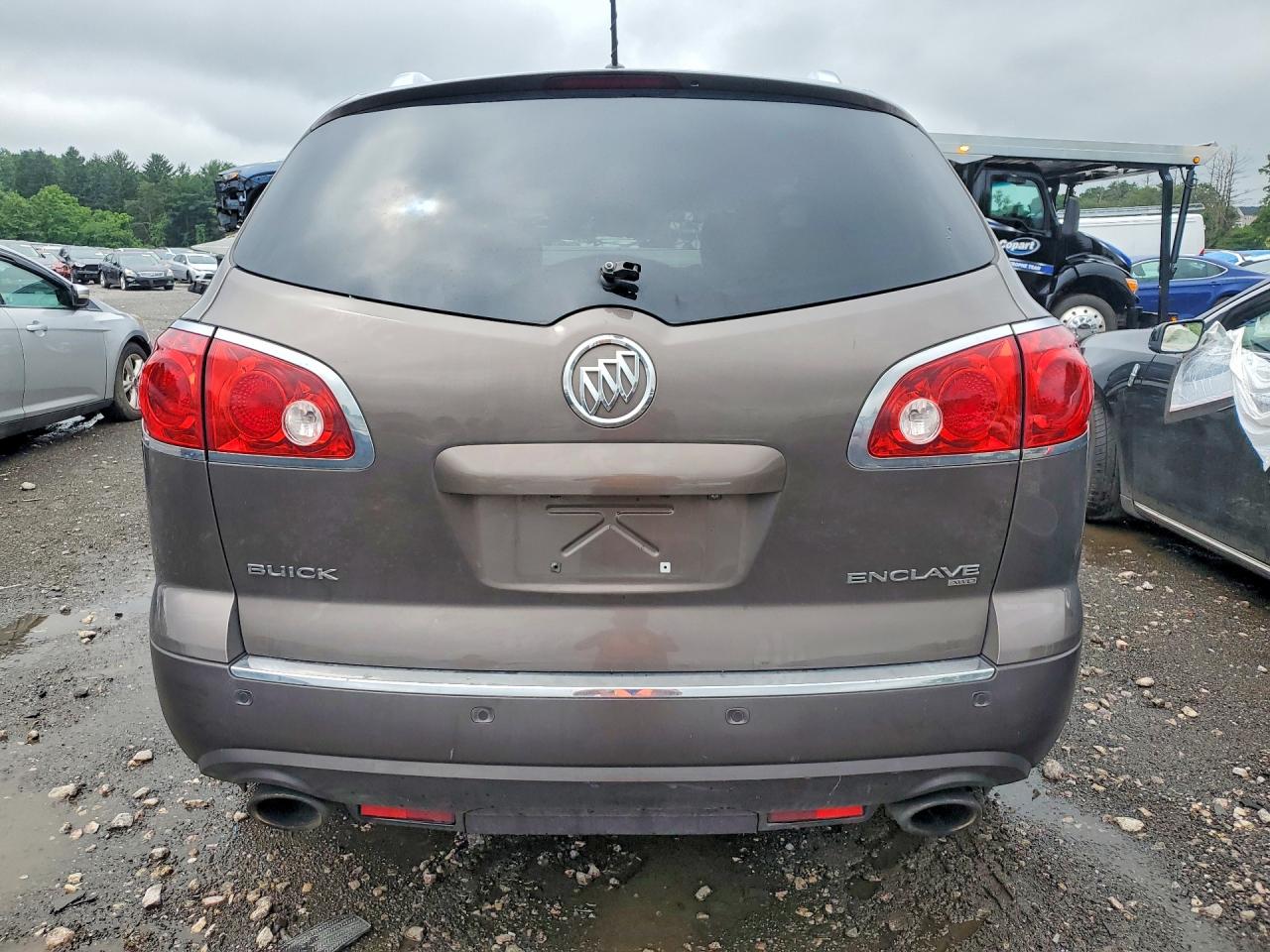2012 Buick Enclave Brown vin: 5GAKVDED1CJ152754