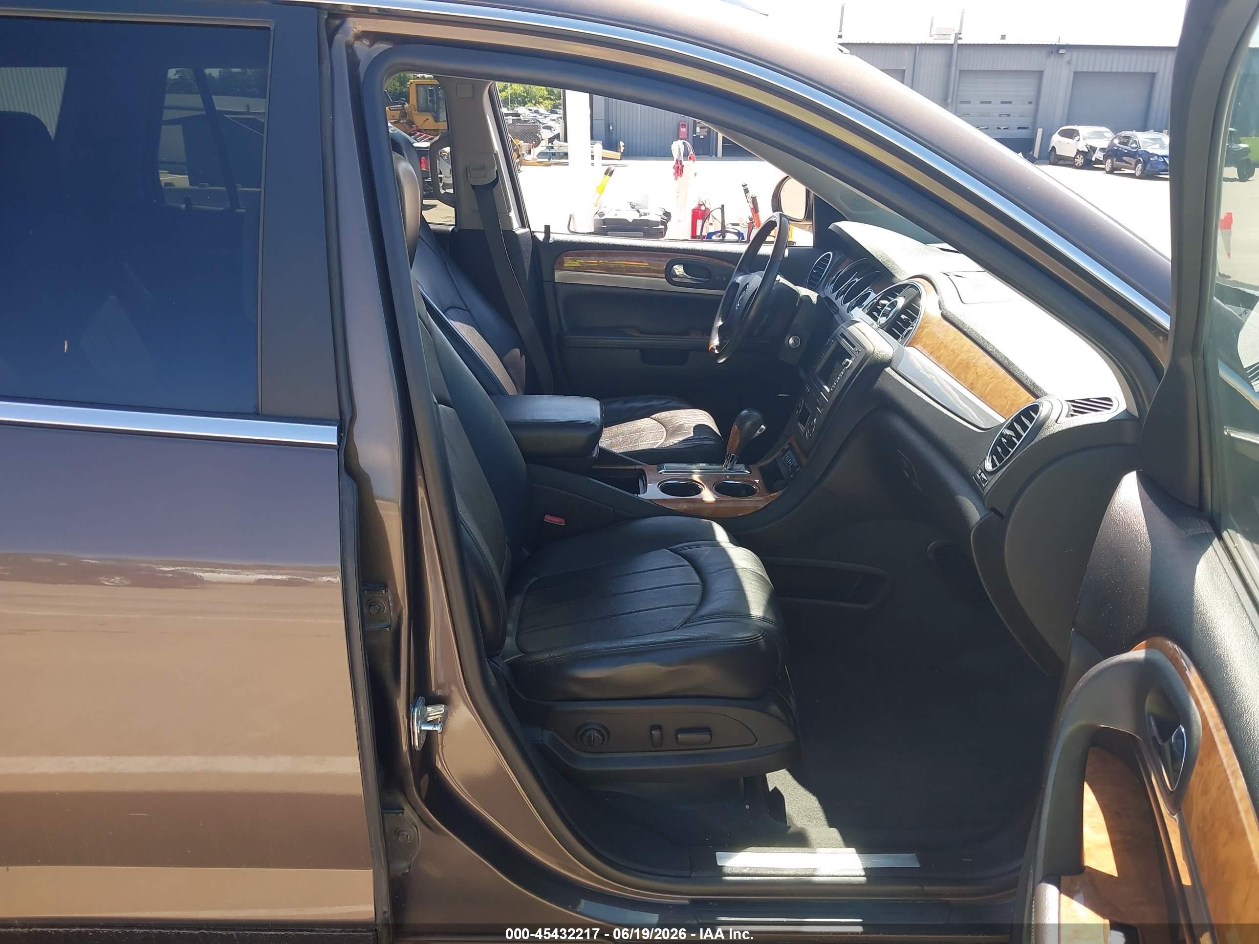 2012 Buick Enclave Premium Brown vin: 5GAKVDED1CJ214427