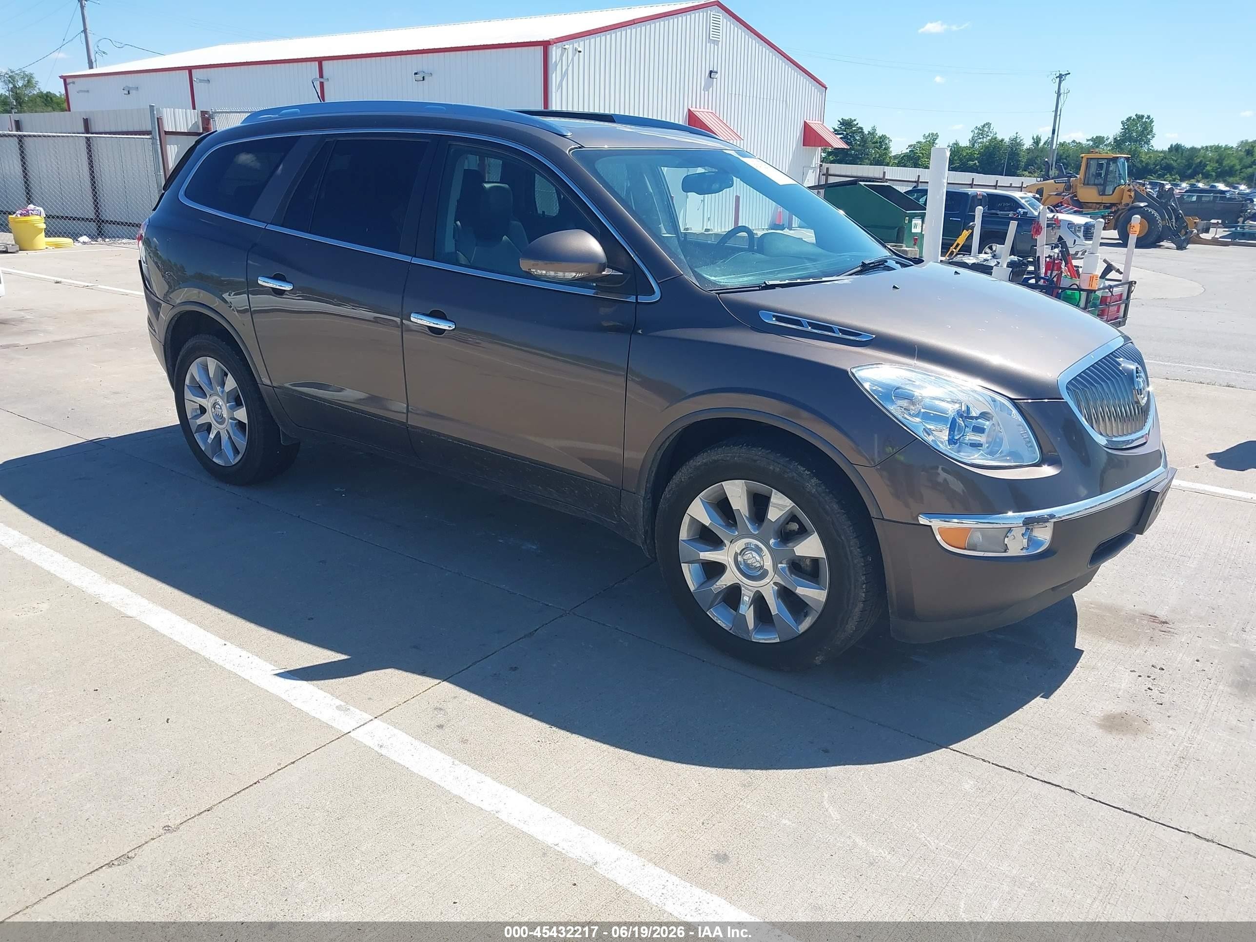 2012 Buick Enclave Premium Brown vin: 5GAKVDED1CJ214427