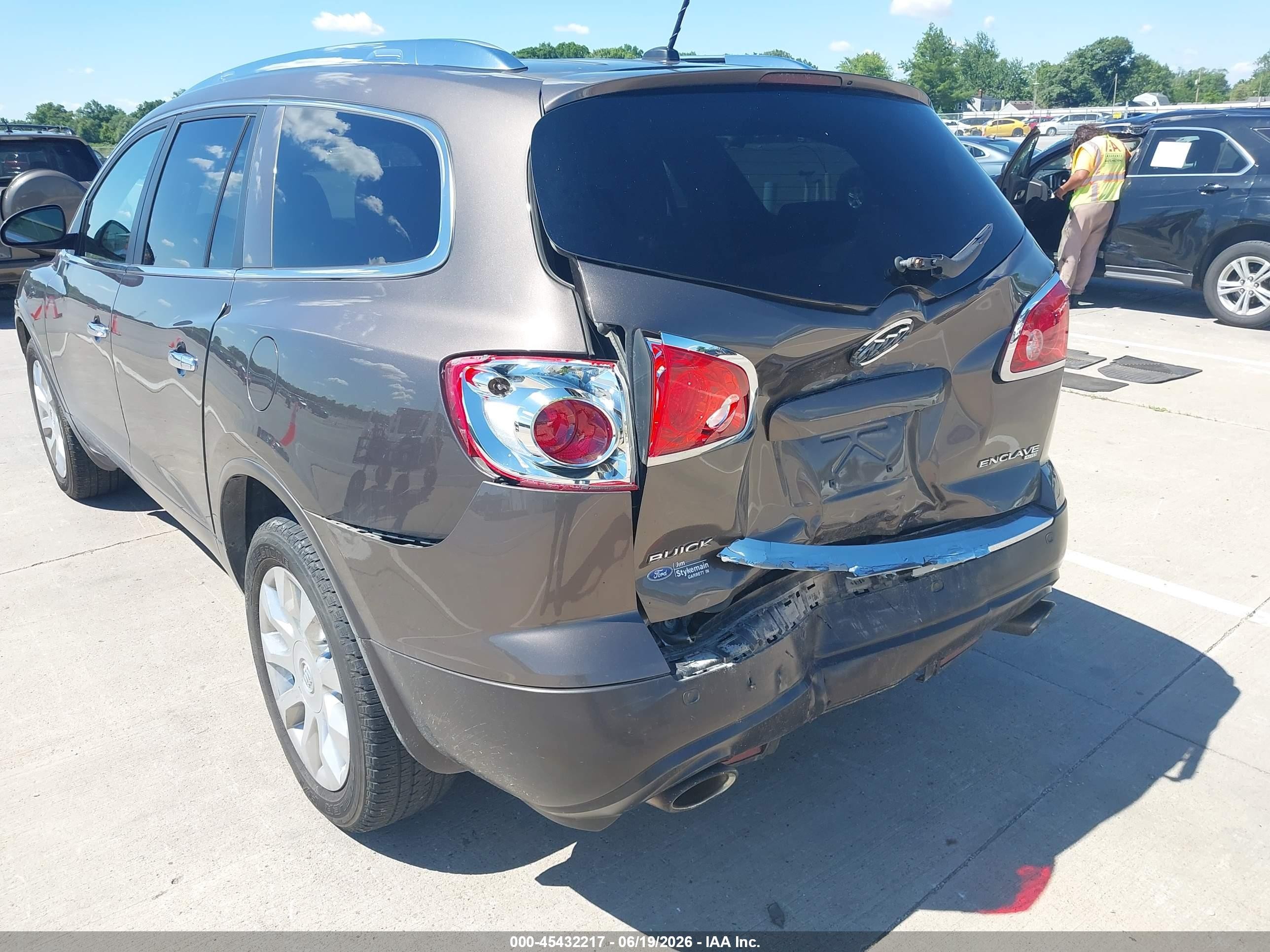 2012 Buick Enclave Premium Brown vin: 5GAKVDED1CJ214427