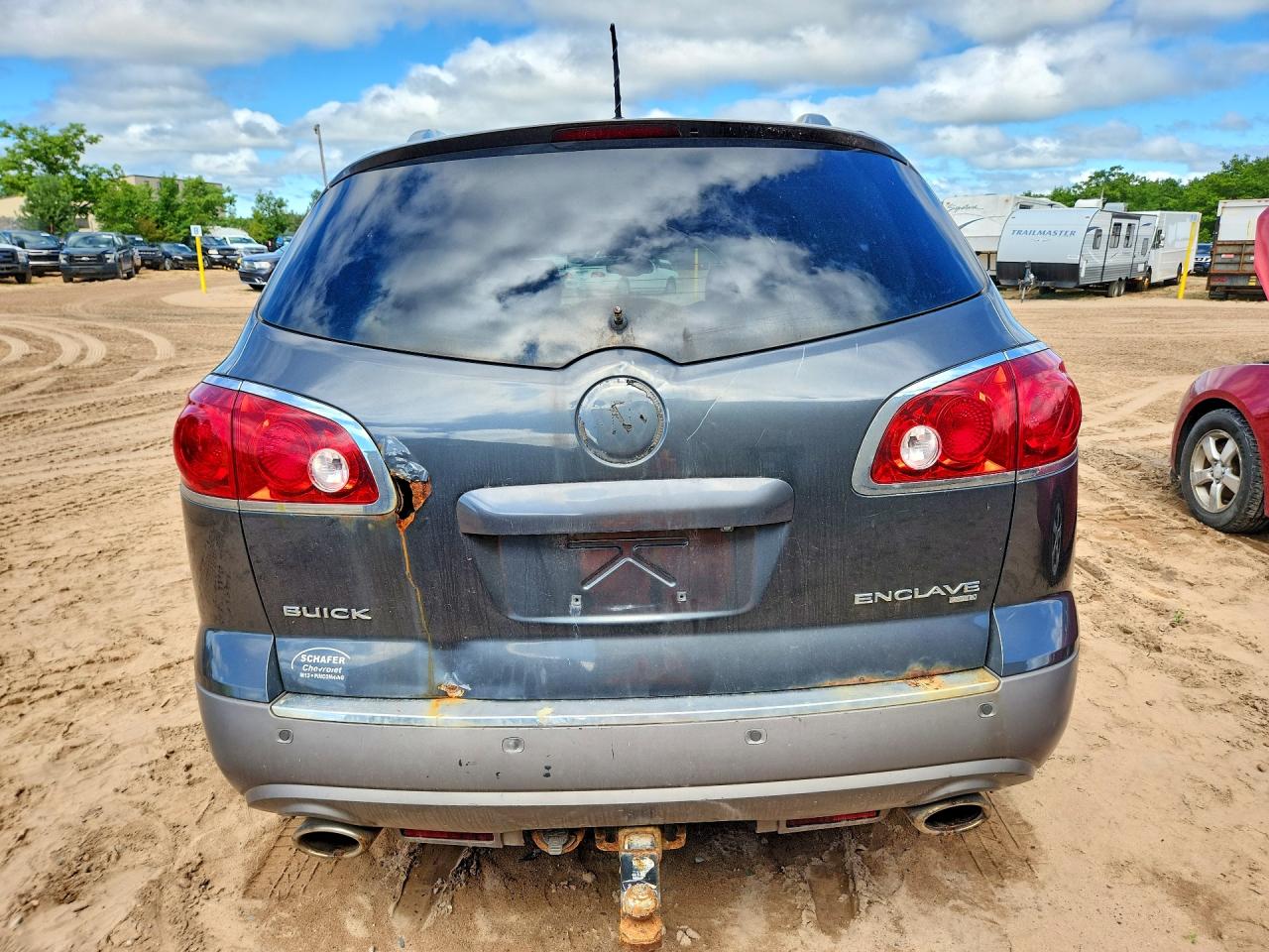 2012 Buick Enclave Blue vin: 5GAKVDED1CJ344546