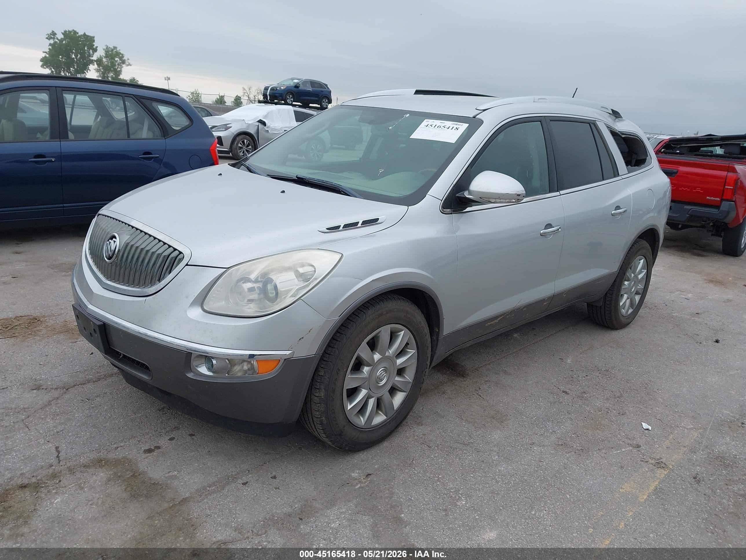 2012 Buick Enclave Premium Silver vin: 5GAKVDED2CJ142136