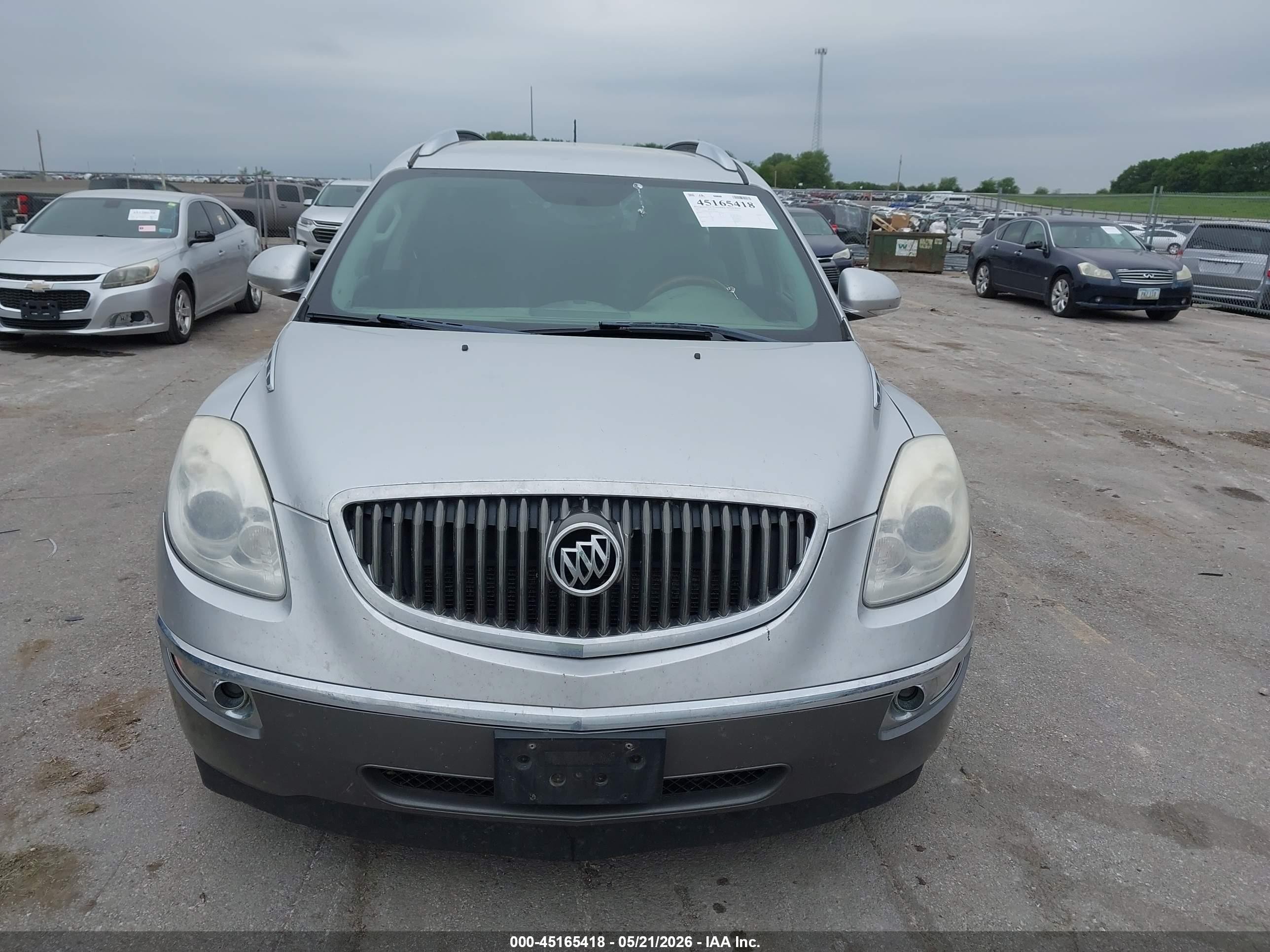 2012 Buick Enclave Premium Silver vin: 5GAKVDED2CJ142136