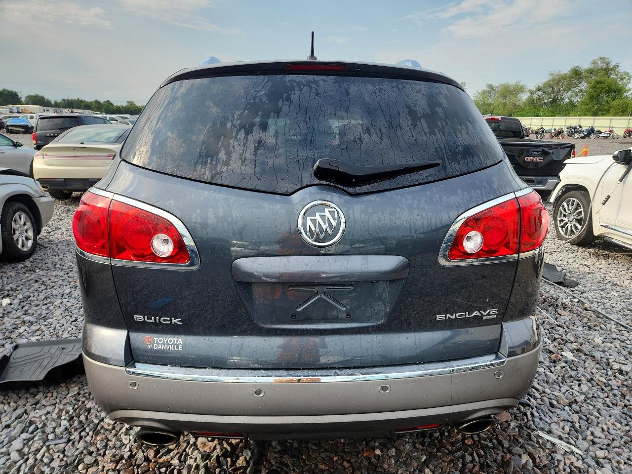 2012 Buick Enclave Gray vin: 5GAKVDED2CJ258596