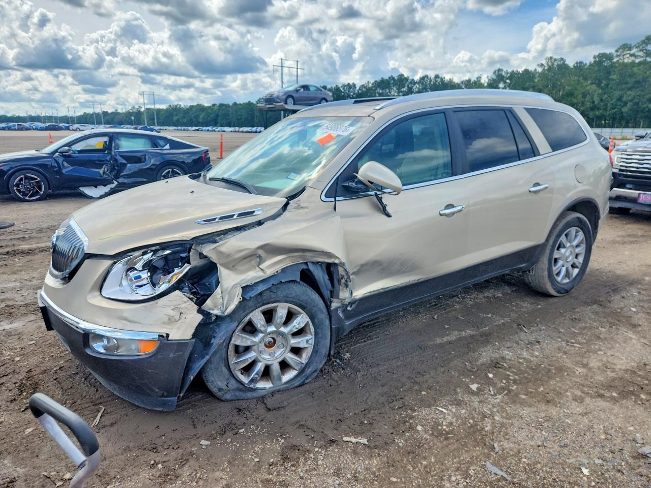 2012 Buick Enclave Tan vin: 5GAKVDED4CJ147807