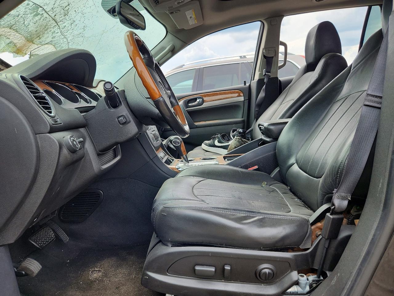 2012 Buick Enclave Black vin: 5GAKVDED5CJ250296