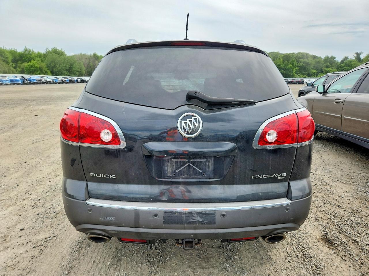 2012 Buick Enclave Black vin: 5GAKVDED5CJ250296
