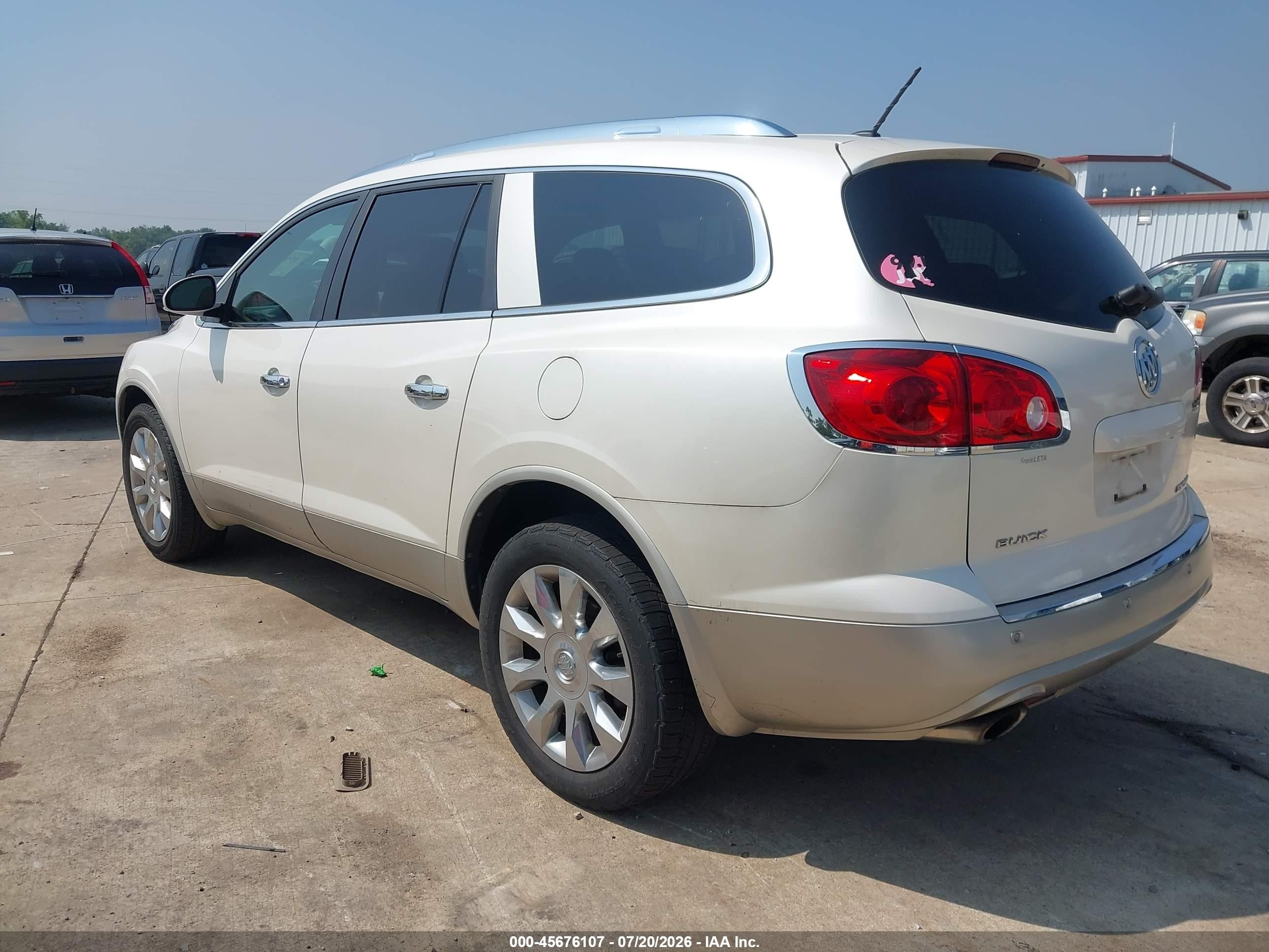 2012 Buick Enclave Premium Кремовый vin: 5GAKVDED5CJ294881