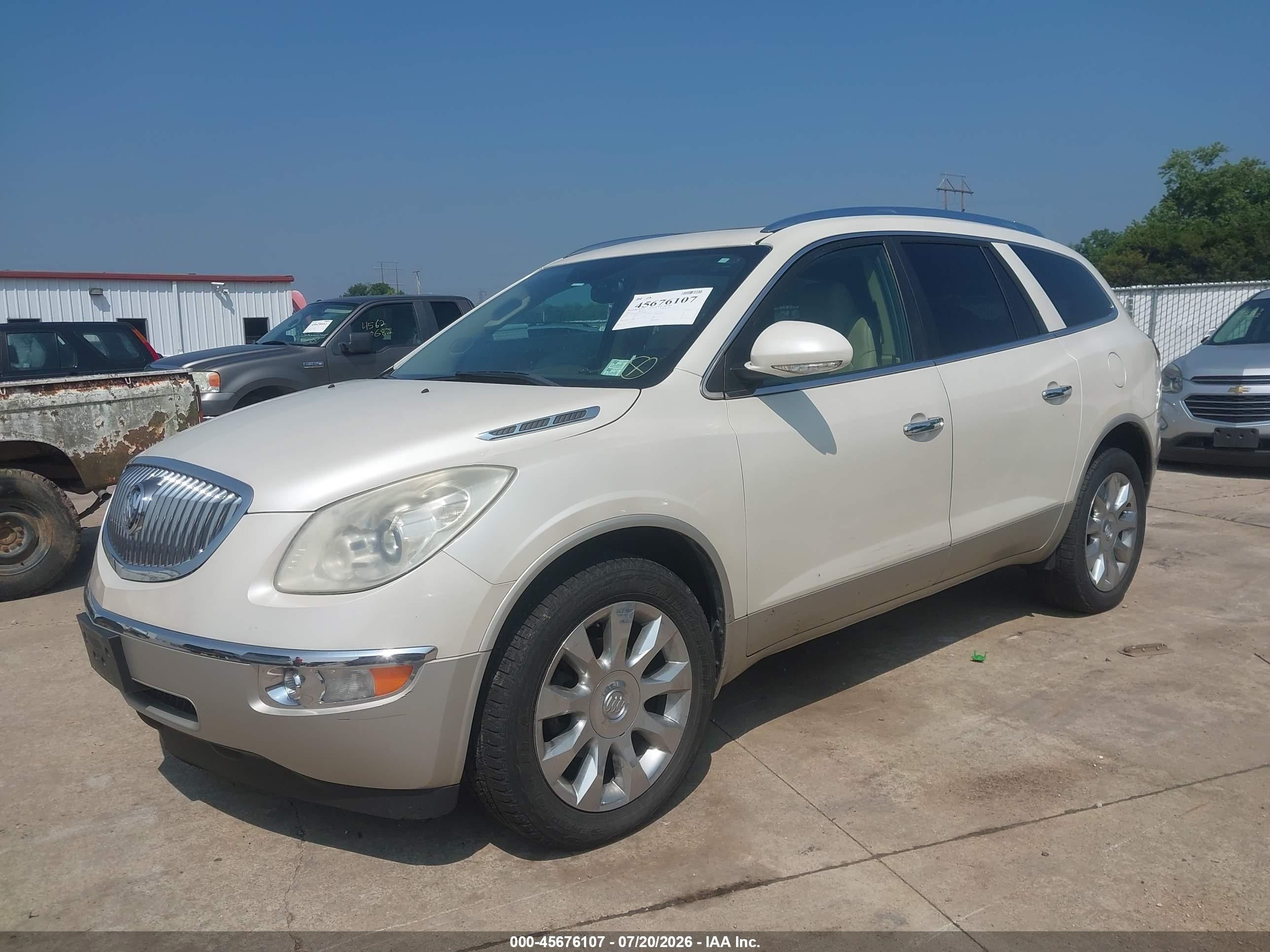 2012 Buick Enclave Premium Кремовый vin: 5GAKVDED5CJ294881