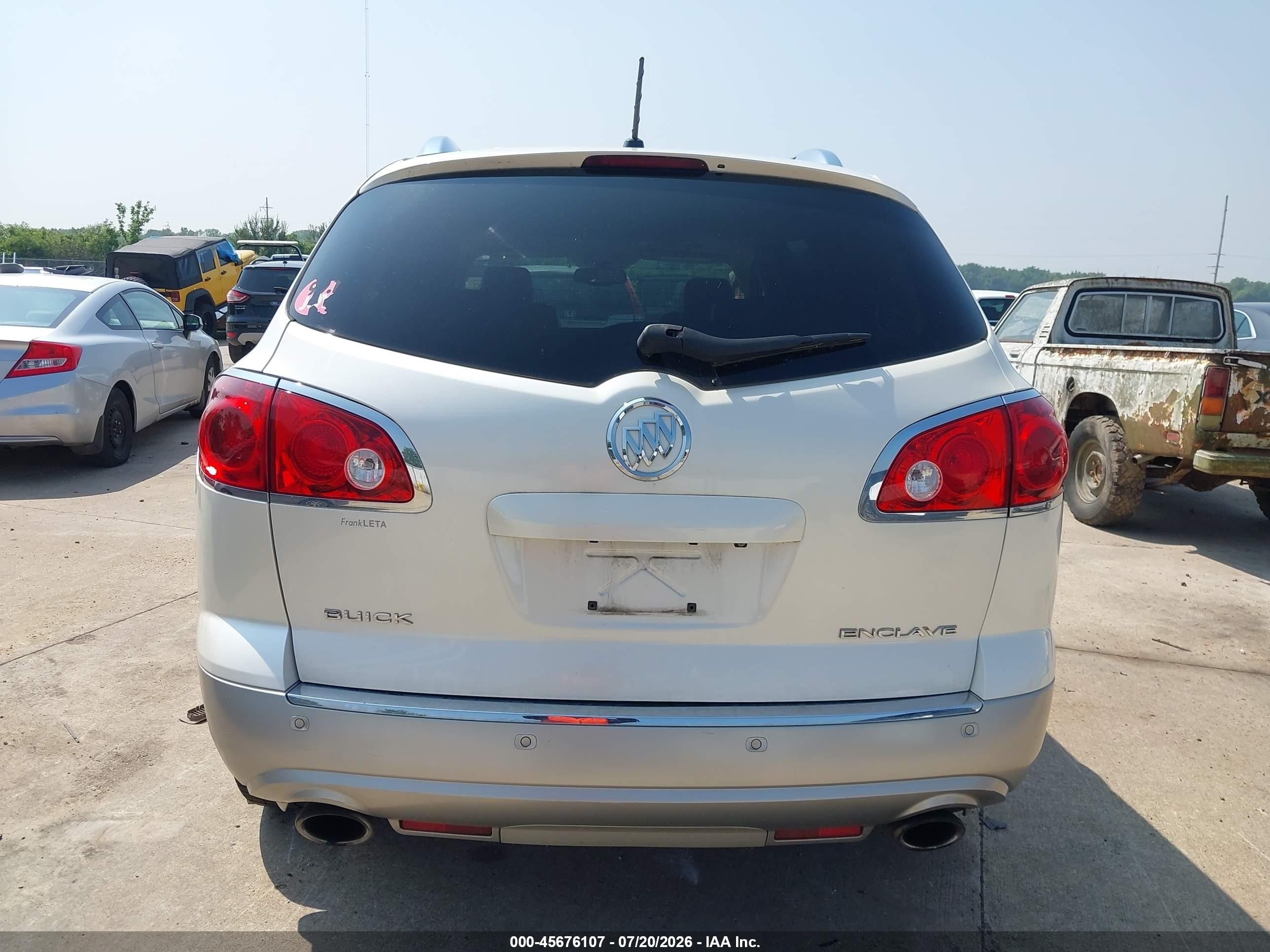 2012 Buick Enclave Premium Кремовый vin: 5GAKVDED5CJ294881