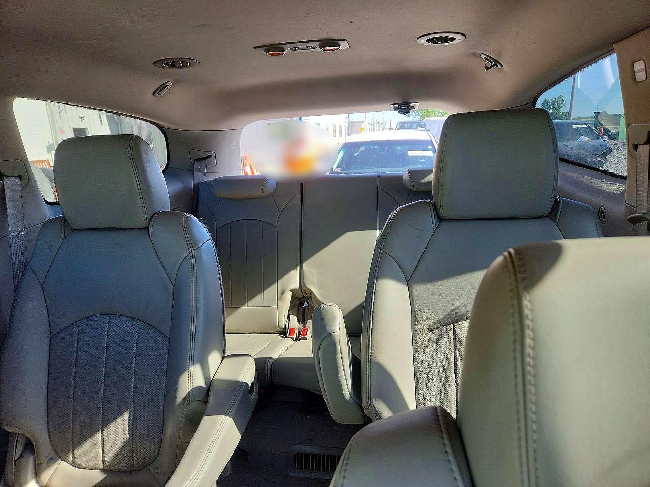 2012 Buick Enclave White vin: 5GAKVDED5CJ345554